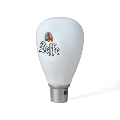 Рукоятка для крана Leffe шар., керамич., белая 9,5 см. в Екатеринбурге